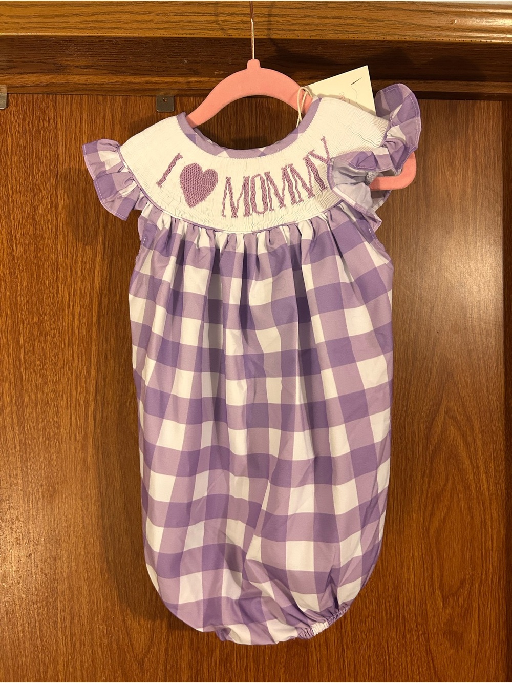 I ♥ Mommy Smocked Bubble